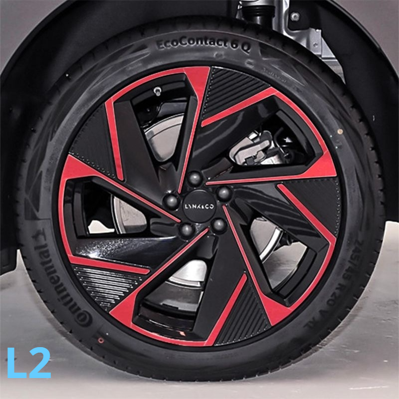 20 Inch Hub Wheel Sticker for Lynk & Co 02 - Geelyevs