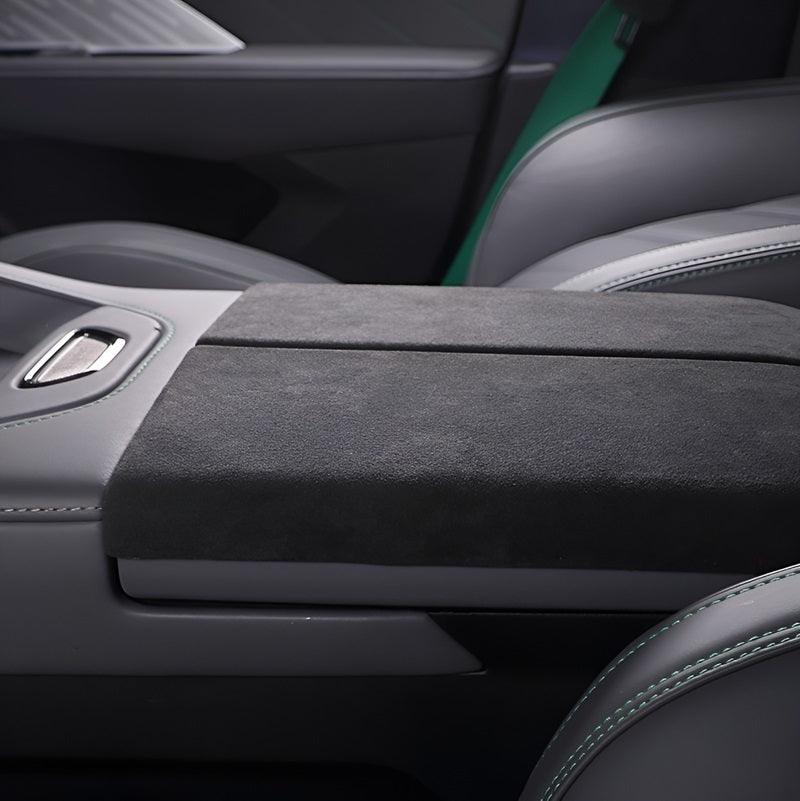 Alcantara Armrest Box Cover For ZEEKR 001 - Geelyevs