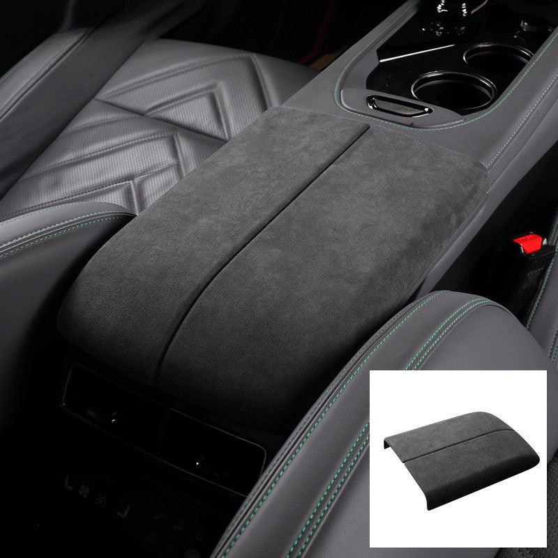 Alcantara Armrest Box Cover For ZEEKR 001