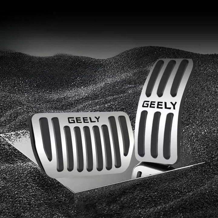 Brushed Aluminum Performance Pedals for Geely EX5 - Geelyevs