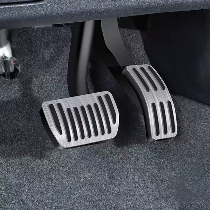 Brushed Aluminum Performance Pedals for Geely EX5 - Geelyevs