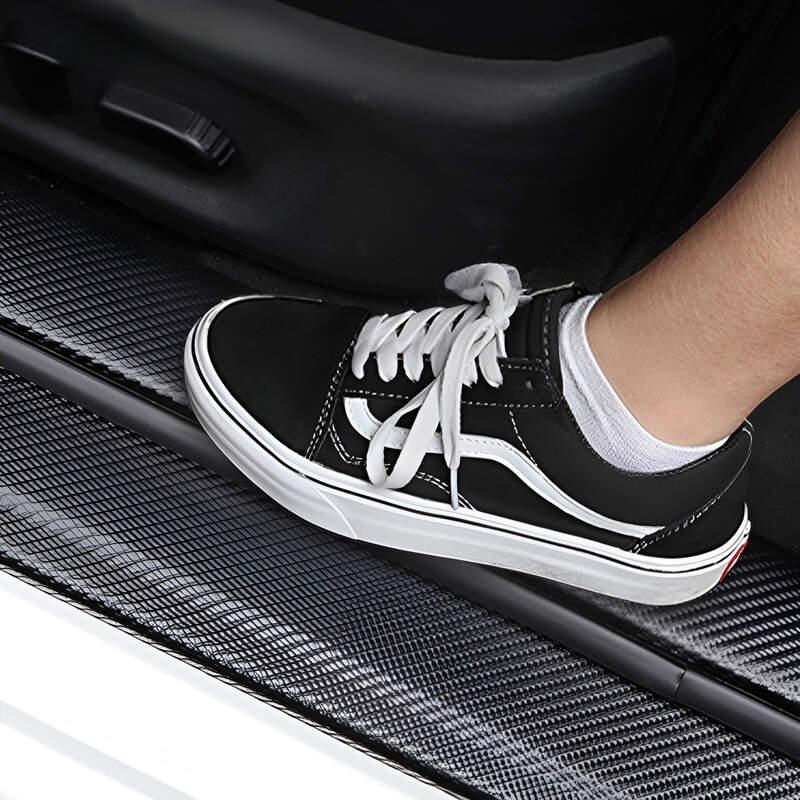 Car Door Sill Protectors and Anti-kick Mat for Volvo EX30 - Geelyevs