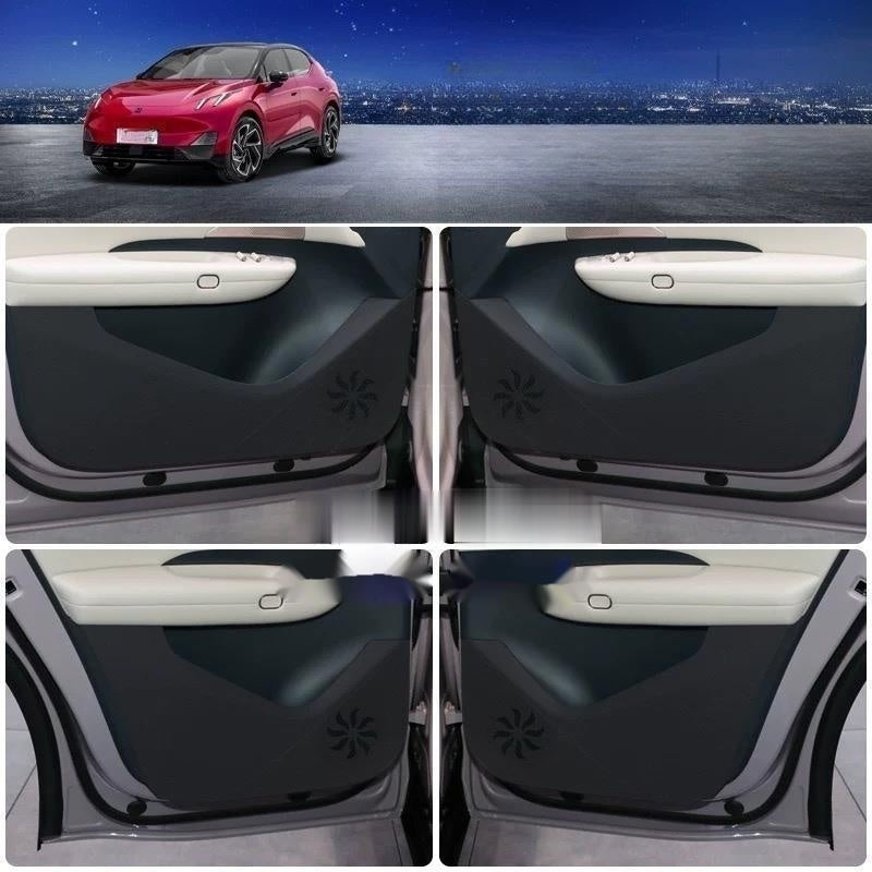 Car Door Sill Protectors and Anti-kick Mat for Lynk & Co 02