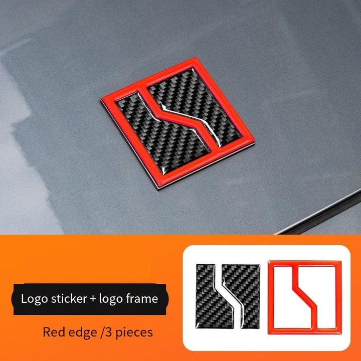 Car Rear Logo Front Grille Badge Decal for ZEEKR 001