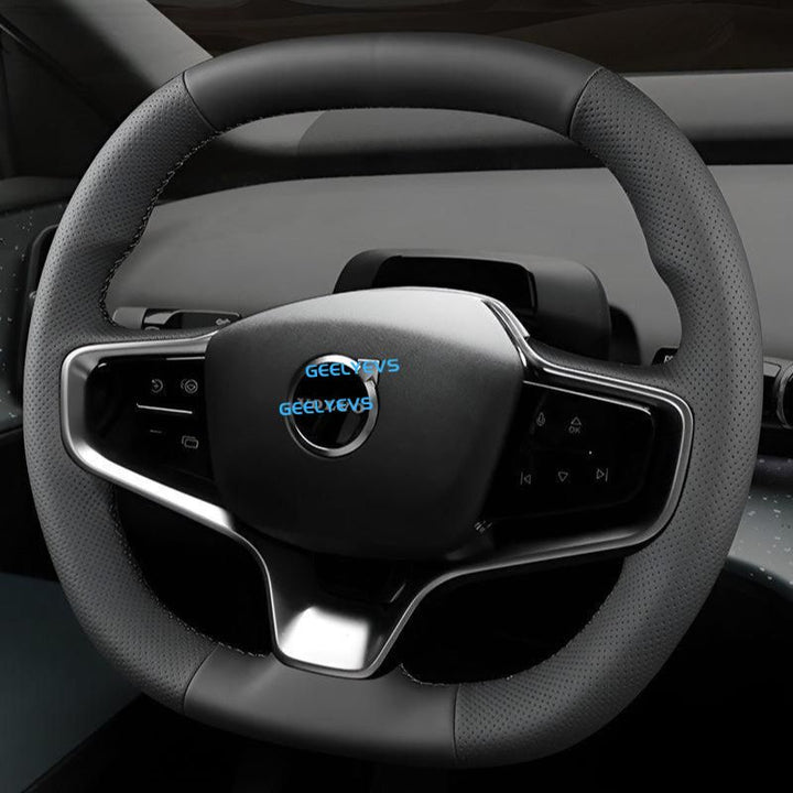 Hand-stitched Steering Wheel Cover for Volvo - Geelyevs