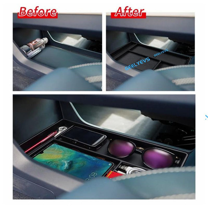 Lower Center Console Storage Box for ZEEKR 001 - Geelyevs