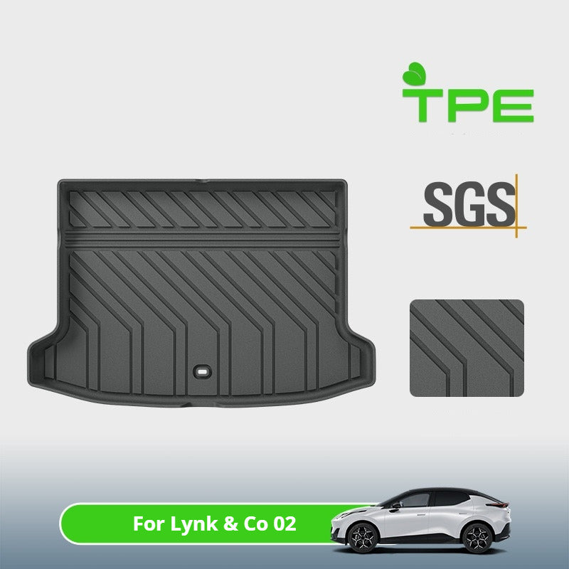 All Weather Trunk Mats for Lynk & Co 02 - Geelyevs